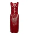 Dsquared2 Sleeveless Dress In Red