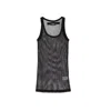Dsquared2 Sleeveless Long Top In Black