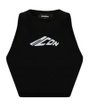 Dsquared2 Mini Fit Icon Tank Top In Black