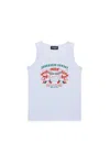 DSQUARED2 T-SHIRT SMANICATA CON GRAFICA COWBOY PIZZA