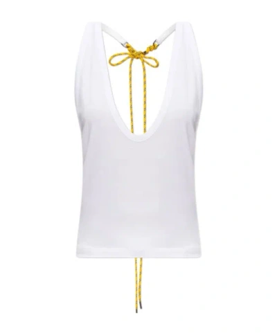 Dsquared2 Rope-detail Top In White