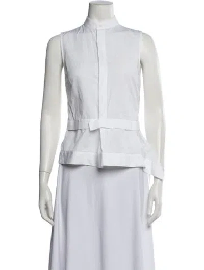 Pre-owned Dsquared2 Sleeveless Top In White