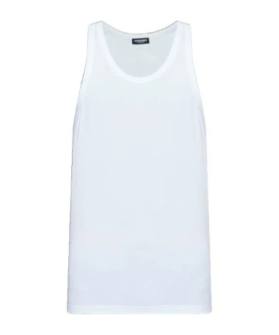 Dsquared2 Sleeveless Tops In White