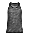 Dsquared2 Sleeveless Vest In Black