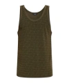 Dsquared2 Sleeveless Vest In Green