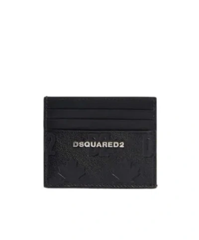 Dsquared2 Slim Card Holder In Black