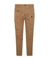 Dsquared2 Slim-cut Cargo Trousers In Beige