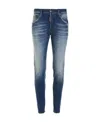 Dsquared2 Slim-cut Denim Jeans In Blue