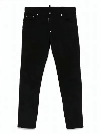 Dsquared2 Slim-fit Black Denim Pants