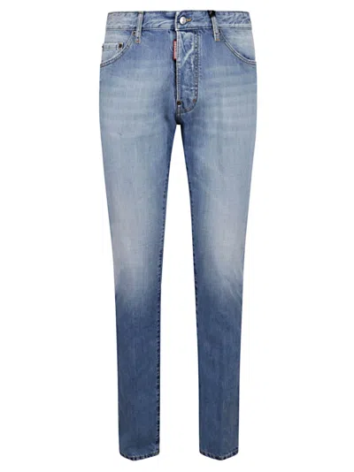 Dsquared2 Slim Fit Denim Jeans In Blue