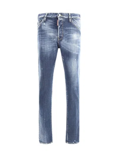 Dsquared2 Slim-fit Denim Pants In Blue