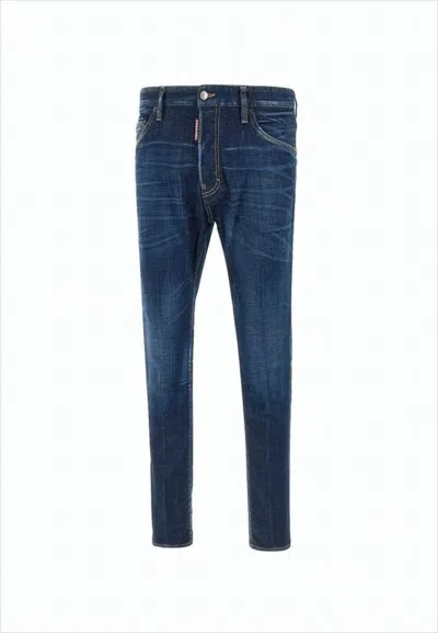 Dsquared2 Slim-fit Denim Pants In Blue