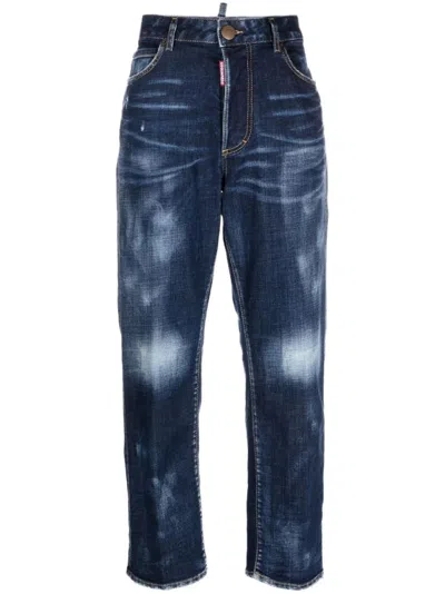 DSQUARED2 DSQUARED2 SLIM FIT DENIM TROUSERS