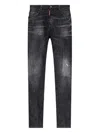 Dsquared2 Slim Fit Distressed Five-pocket Jeans