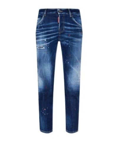 DSQUARED2 DSQUARED2 SLIM-FIT DISTRESSED JEANS