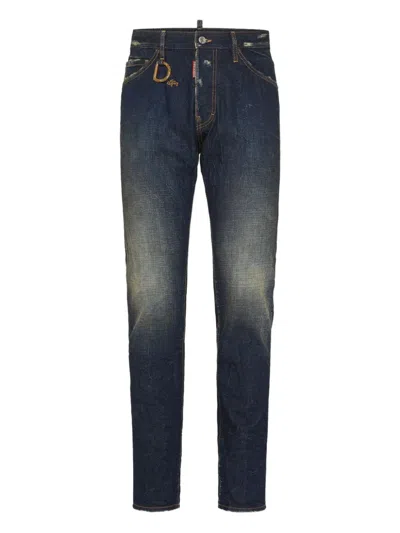 Dsquared2 Classic Five-pocket Slim-fit Denim Jeans In Blue