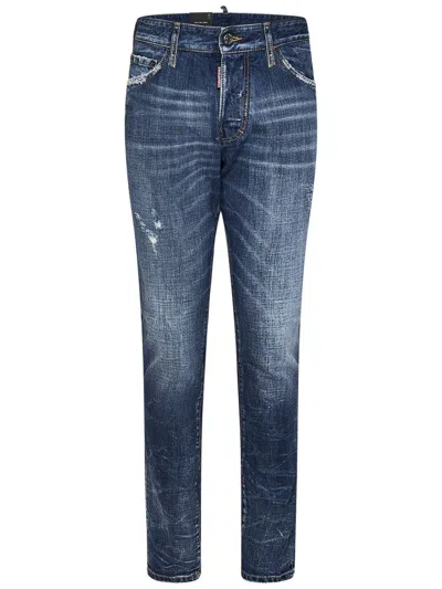 Dsquared2 Slim Fit Jeans In Blue
