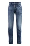 Dsquared2 Slim Fit Jeans In Azzurro Lavato