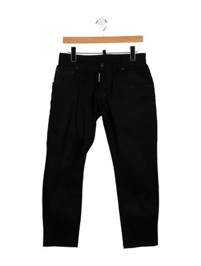 Pre-owned Dsquared2 Slim Fit Jeans In Black
