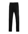 Dsquared2 Cotton Cargo Trouser With Logo Patch In Black