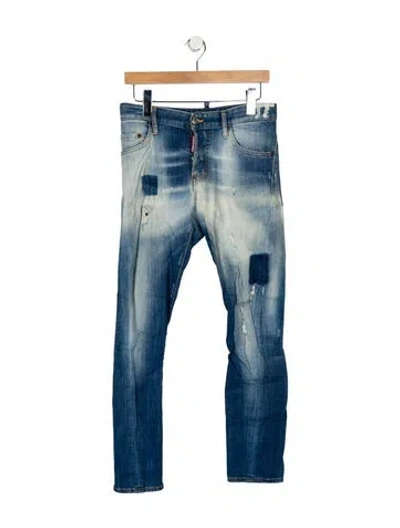 Pre-owned Dsquared2 Slim Fit Jeans In Blue