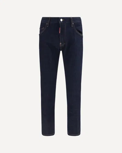 Dsquared2 Slim Fit Jeans In Blue
