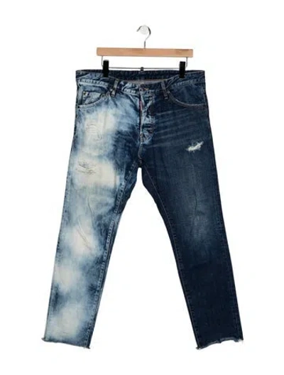 Pre-owned Dsquared2 Slim Fit Jeans In Blue