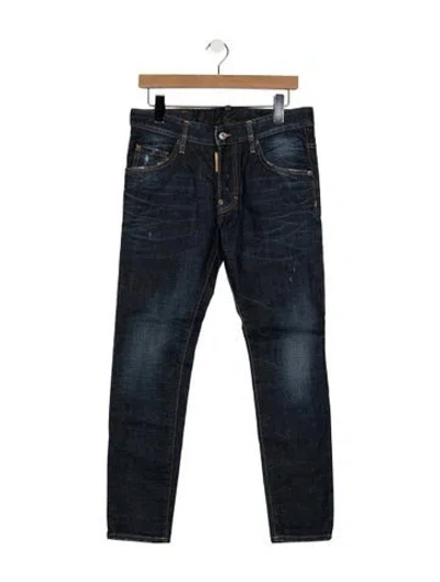 Pre-owned Dsquared2 Slim Fit Jeans In Blue