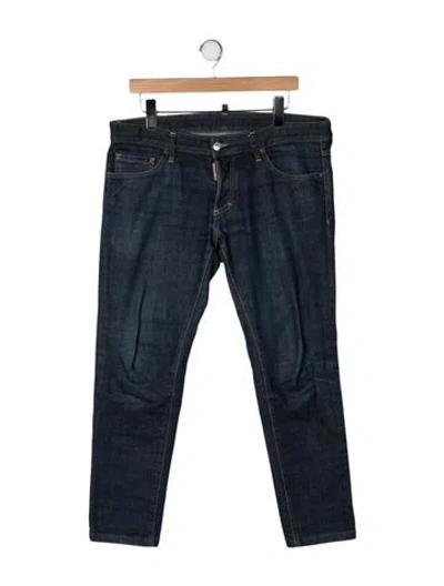 Pre-owned Dsquared2 Slim Fit Jeans In Blue