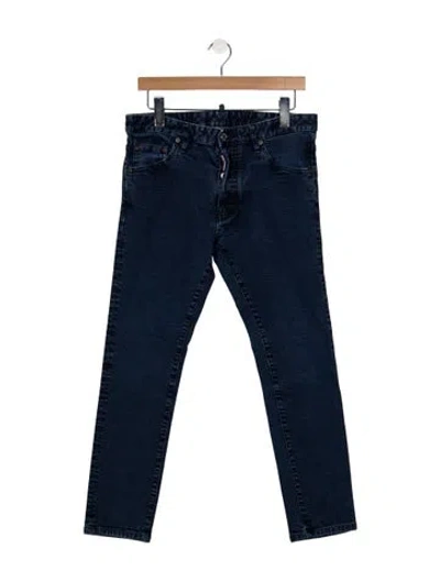 Pre-owned Dsquared2 Slim Fit Jeans In Blue