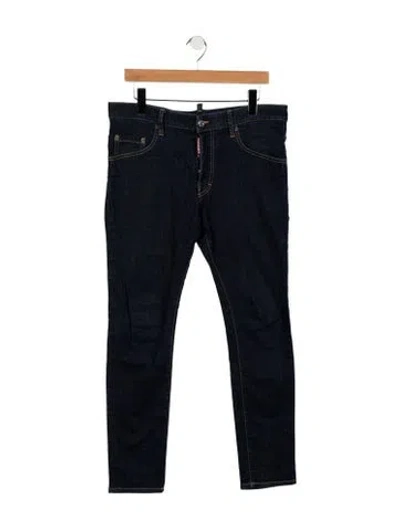 Pre-owned Dsquared2 Slim Fit Jeans In Blue