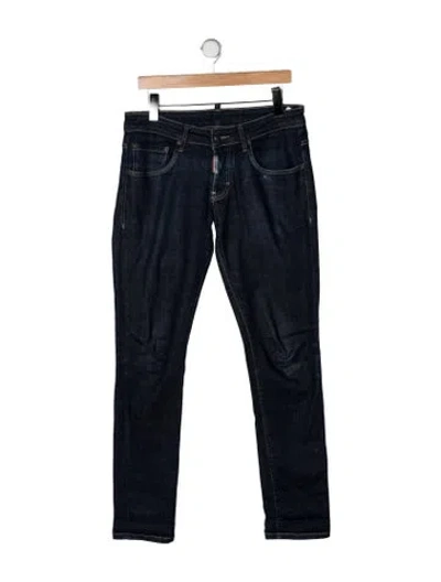 Pre-owned Dsquared2 Slim Fit Jeans In Blue