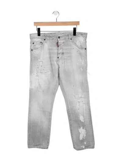 Pre-owned Dsquared2 Slim Fit Jeans In Blue