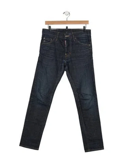 Pre-owned Dsquared2 Slim Fit Jeans In Blue