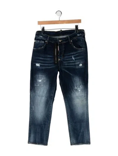 Pre-owned Dsquared2 Slim Fit Jeans In Blue