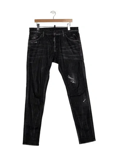 Pre-owned Dsquared2 Slim Fit Jeans In Blue
