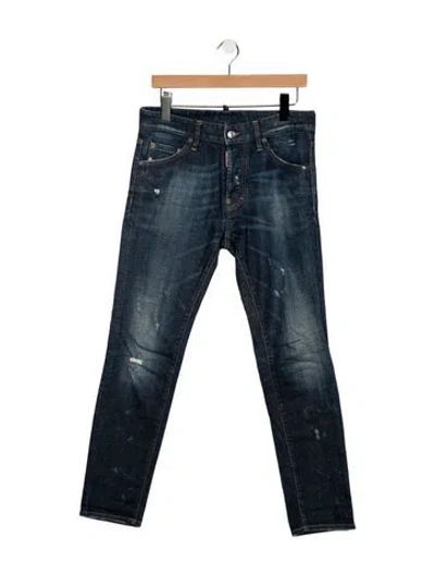 Pre-owned Dsquared2 Slim Fit Jeans In Blue