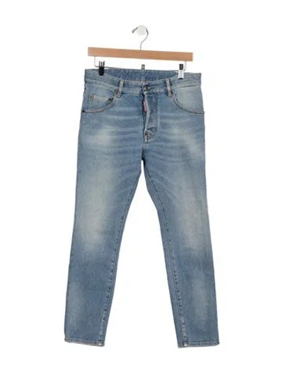 Pre-owned Dsquared2 Slim Fit Jeans In Blue