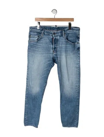 Pre-owned Dsquared2 Slim Fit Jeans In Blue