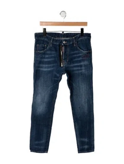 Pre-owned Dsquared2 Slim Fit Jeans In Blue