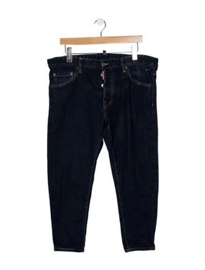 Pre-owned Dsquared2 Slim Fit Jeans In Blue