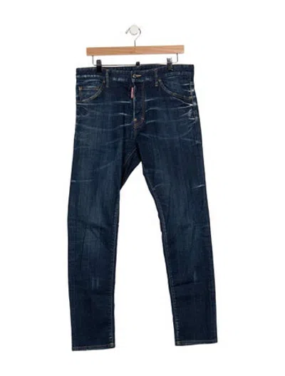 Pre-owned Dsquared2 Slim Fit Jeans In Blue