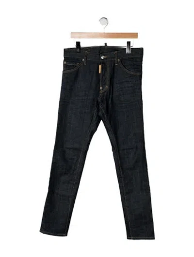 Pre-owned Dsquared2 Slim Fit Jeans In Grey