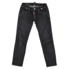 Dsquared2 Slim Fit Jeans In Navy Blue Cotton In Blue