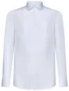 Dsquared2 Easy Slim Mini Dean Collar Shirt In White