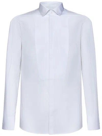 Dsquared2 Easy Slim Mini Dean Collar Shirt In White