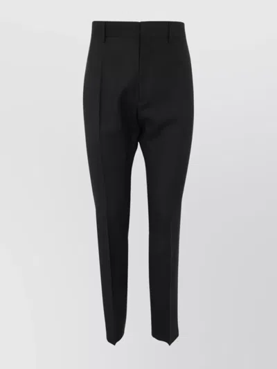Dsquared2 Slim Fit Trousers Back Pockets In Black