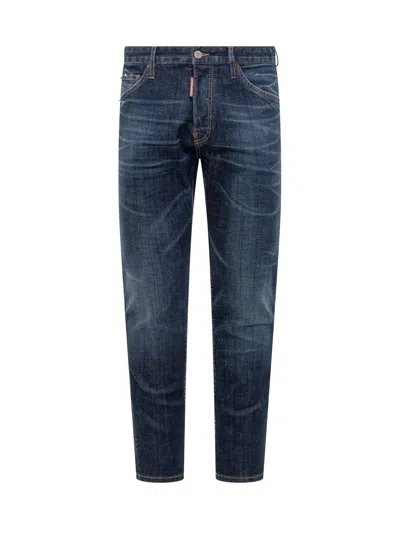 Dsquared2 Slim Fit Vintage Jeans In Multi