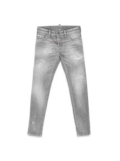 Dsquared2 Kids' Grey Denim Jeans