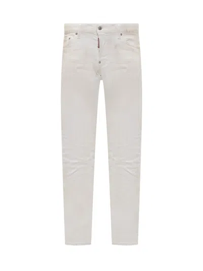 Dsquared2 Slim Jeans In White